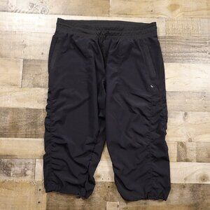 Spyder Active Ruched Capri Pants - Women's Size XXL Black